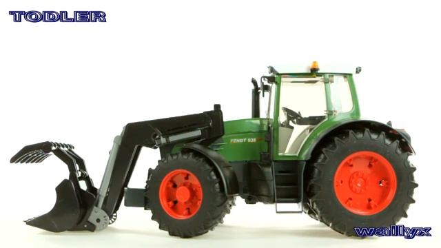 Bruder 03041 Traktor Fendt 936 Vario z ładowarką czołową