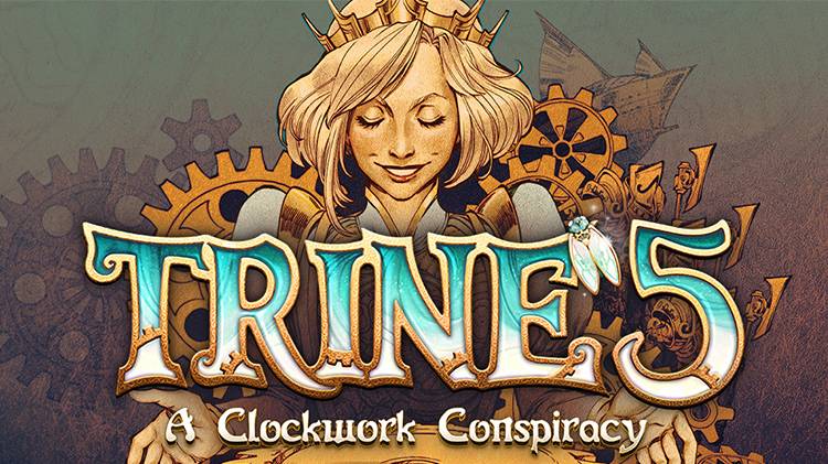 #34. Trine 5. Действие 5.18! Летающие острова - пройдены! Маго-мехи в виде босса!