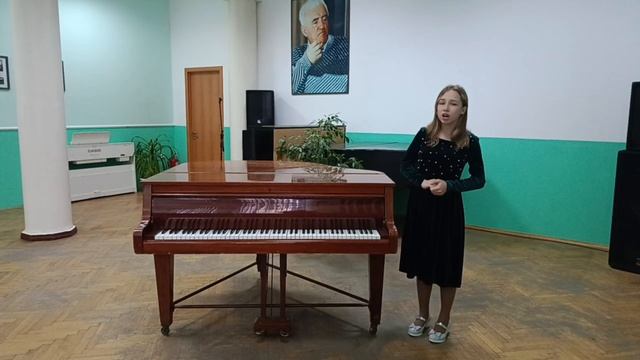 Казанцева Мария, а-cappella  русская народная песня «Пряха», обработка П. Погребова