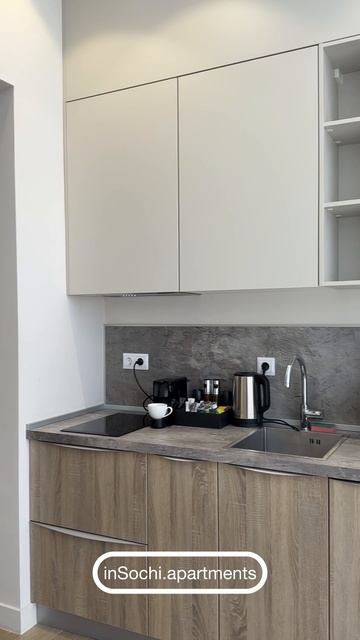 Апартаменты в центре Сочи inSochi. Студия N550 с видом во двор