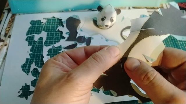 Веселая ПаНда 🐼 из бумаги своими руками.
