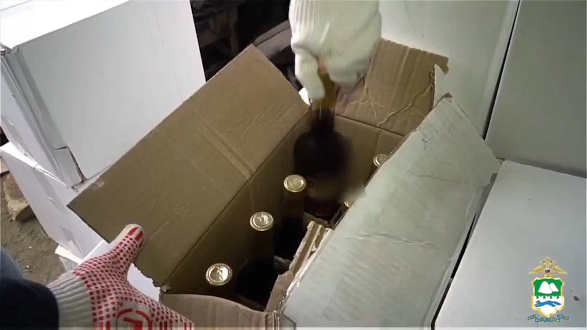 Происшествие: В Курганской области изъята немаркированная алкогольная продукция (2025-04-14)