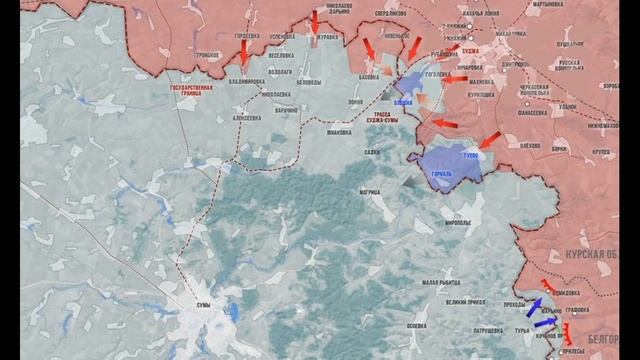 Сумское направление, зачистка приграничья 14 апреля