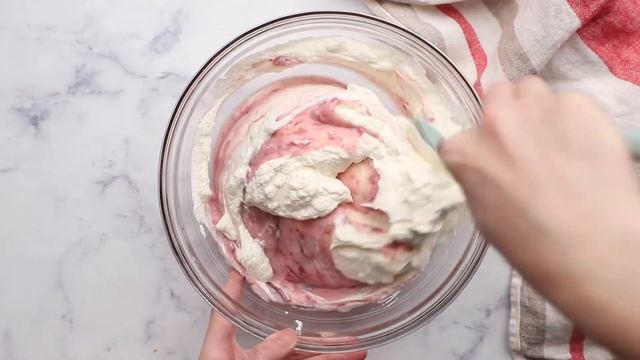No Churn Strawberry Jam Ice Cream