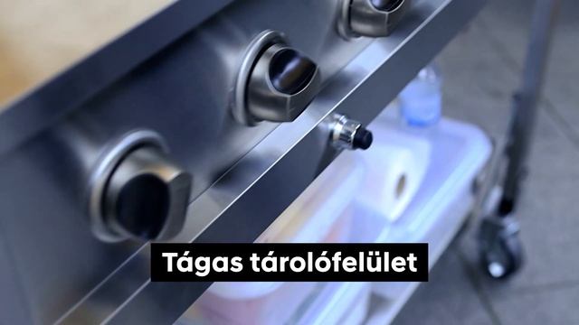 METRO Professional Prémium 6 égős BBQ Gázgrill