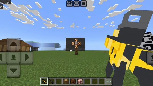 Мод на оружие для Minecraft bedrock🤔👍