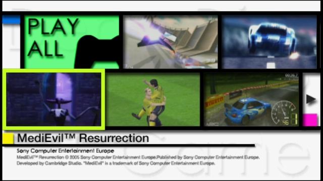 Demo Disc for PSP Vol. 1 PSP NTSC-J JP Demo Disc Menu (UCJB-98306)