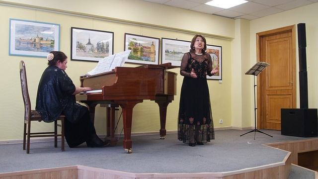 10 Варламов, Фет. " Не отходи от меня". Татьяна Сафонова, Людмила Калинина