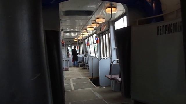 Трамвай "3019 по 20, один из последних с таким салоном" по СПб 11-**: ЛВС-86К 3019 по №20 (05.04.21