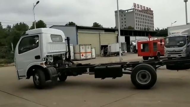 Right Hand Drive Refuse Collection Truck Chassis
