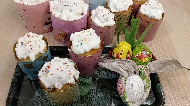 #Куличи со вкусом апельсинки. Получится у всех.