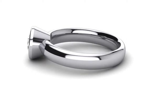Bezel 0,75 ct.