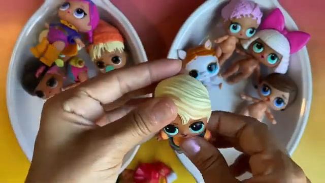 ASMR LOL SURPRISE DOLLS Удовлетворяющее видео без разговоров