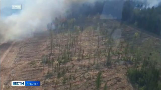 Три лесных пожара ликвидировали в Иркутской области