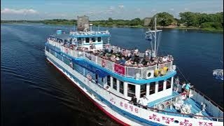 Туристические прогулки на комфортабельном теплоходе по реке Волхов ~ Великий Новгород