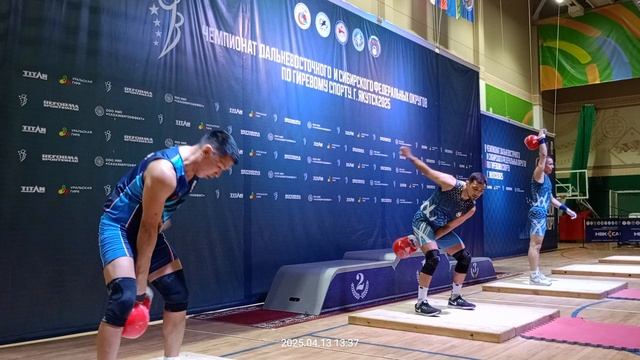 Чемпионат Дальневосточного и Сибирского Федеральных округов по Гиревому Спорту, рывок мужчин 78 кг.