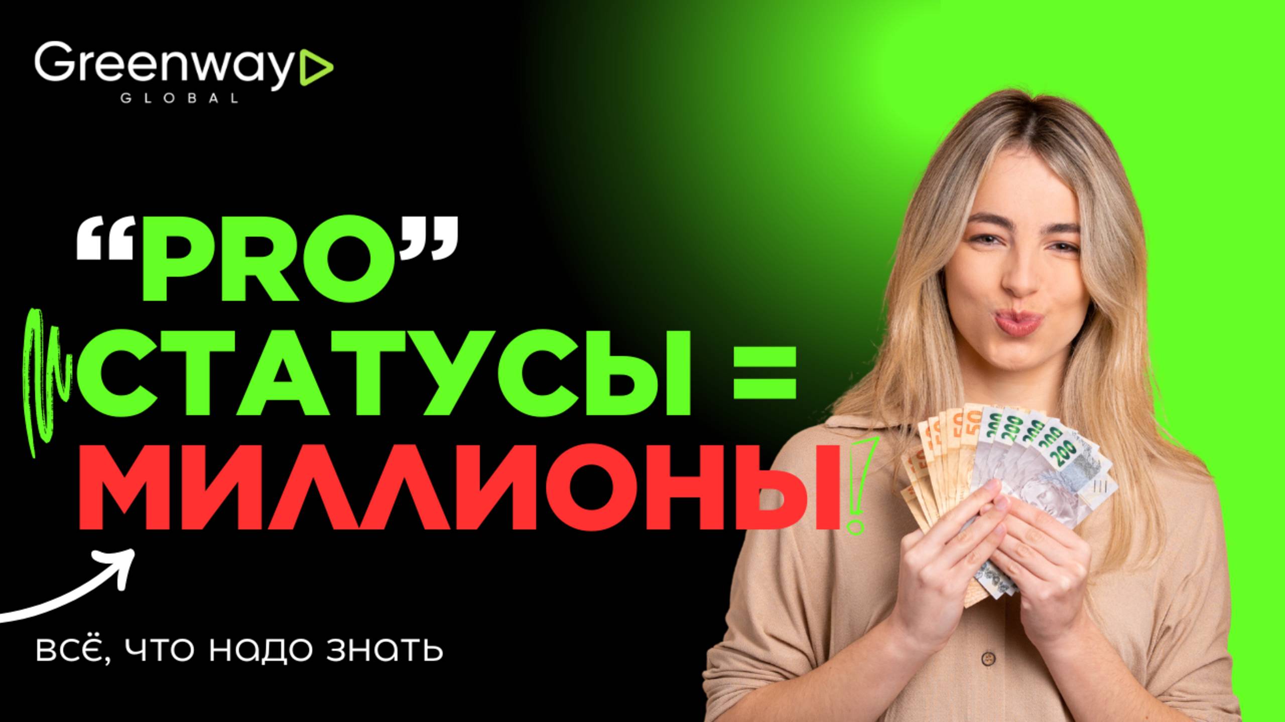 СТАТУСЫ PRO в Greenway: как стать акционером компании и зарабатывать миллионы