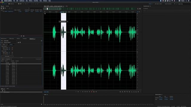 Automatically remove silence in Premiere Pro using Adobe Audition