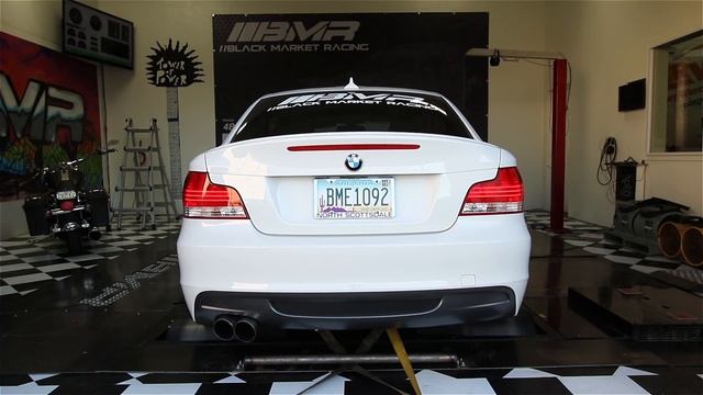 BMW 135i exhaust video
