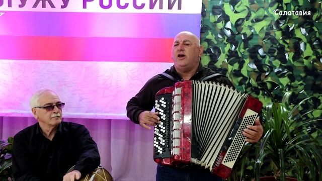 Проводы призывников в Казбековском районе