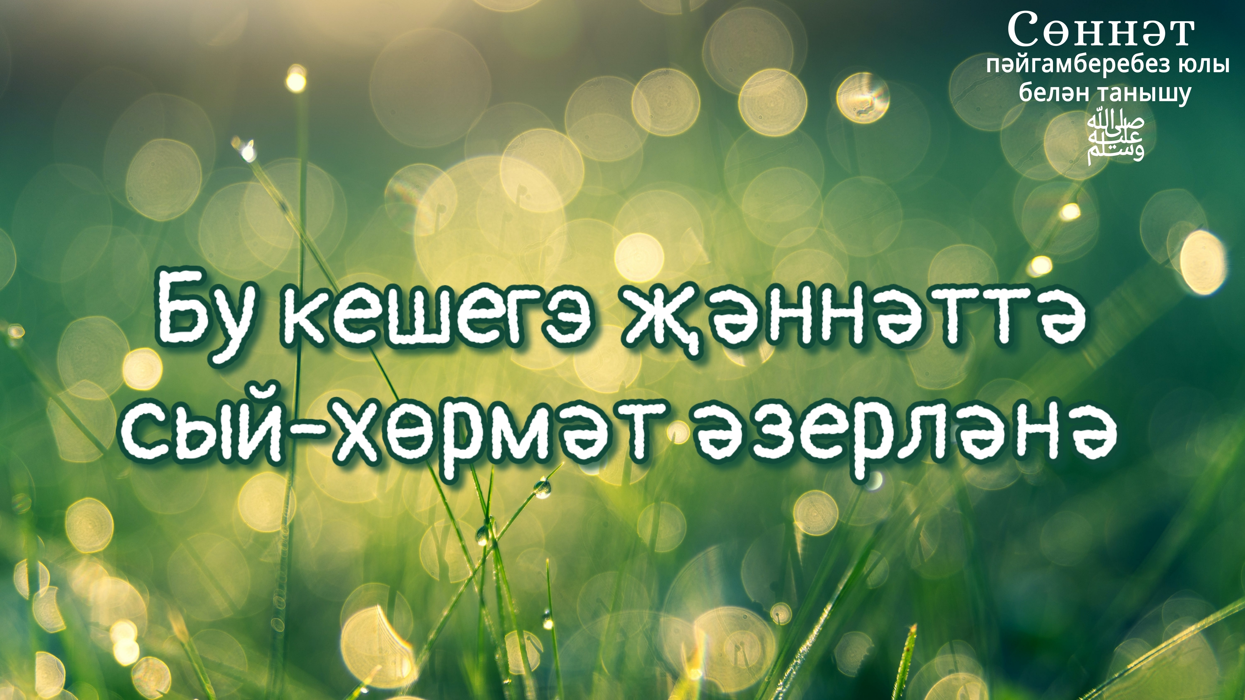 Бу кешегэ җәннәттә сый-хөрмәт әзерләнә | Рамил Гәйнетдинов