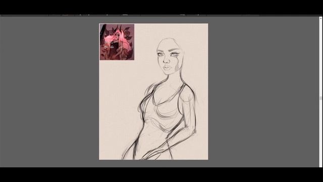 ★ Sketch speedpaint (corel painter timelaps) ★