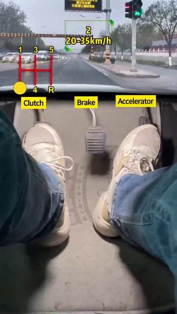 How to drive a manual transmission car