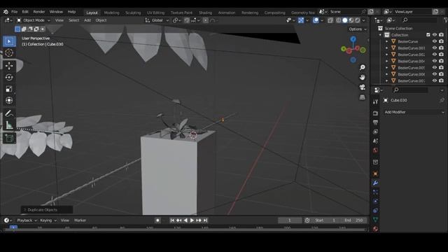 Dandelion Wallpaper -Blender Timelapse