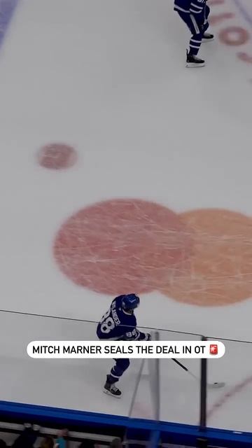 This Angle Of Mitch Marner's Overtime Winner