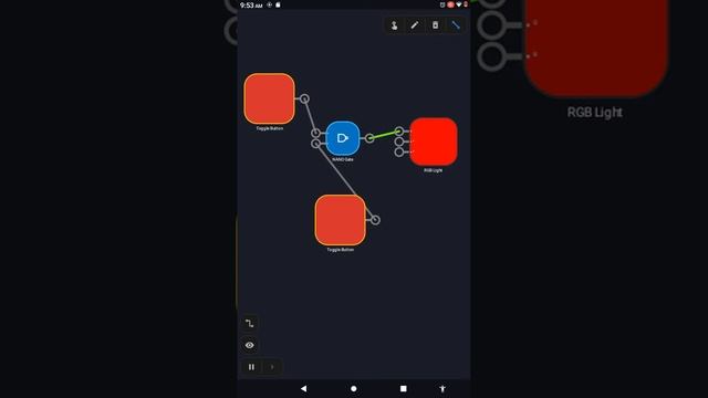 (interchanging light) [red or green] smart logic simulator on Google play store. thanks for watchin