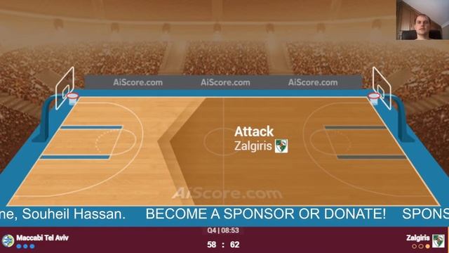 🔴 Live: Maccabi Tel Aviv vs Zalgiris Kaunas | EuroLeague 2023-2024 | Live Play by Play Scoreboard