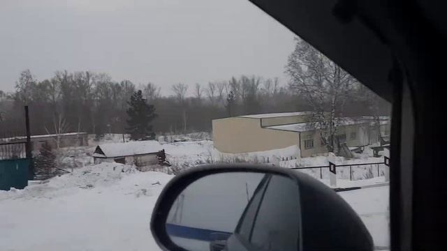 Возвращение домой. В гостях хорошо, а дома лучше!!! Поземка!