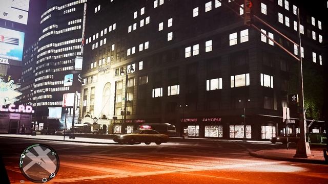GTA IV Extreme Graphics - iCEnhancer mod HD - Liberty City night life