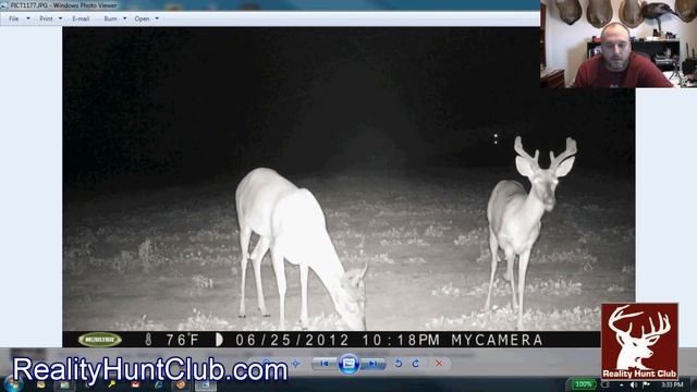 First Trail Camera Photos of 2012: Reality Hunt Club - Season 2, Webisode 14