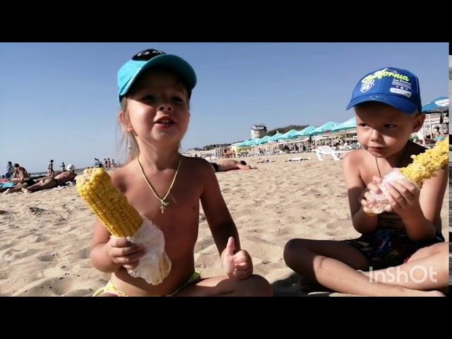Крайний день в этом сезоне с любимыми внуками.