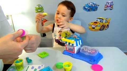 PLAY DOH Двойные десерты