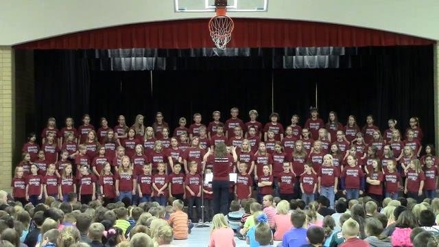 Spring Lake Elementary Choir - "Somewhere Out There" (from "An American Tail")