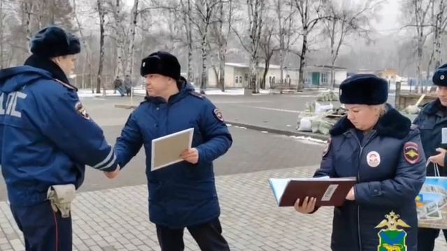 В Артеме Приморского края прошел общегородской развод сотрудников полиции и представителей народной