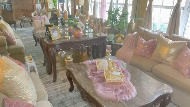 NEW* CLEAN AND DECORATE WITH ME FOR EASTER | GLAM ELEGANT SPRING LIVING ROOM REFRESH #Spring #Easte
