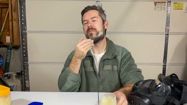 Gas Mask Vaseline Test for a Beard Seal