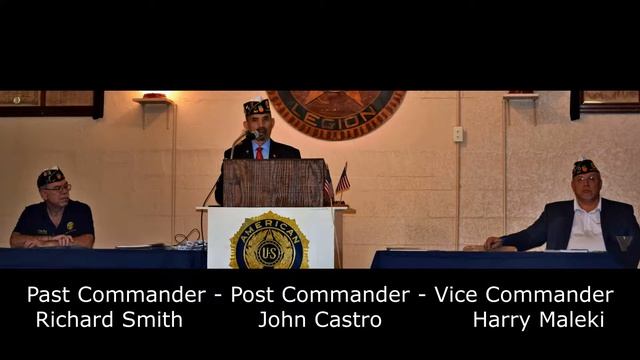 AMERICAN LEGION DISTRICT 11 MEETING 2019 09 14