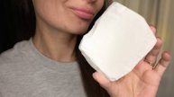 ASMR crunch of chalk/ Мел Комсомольский 1 сухой и мокрый