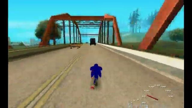 Sonic In GTA SA 2