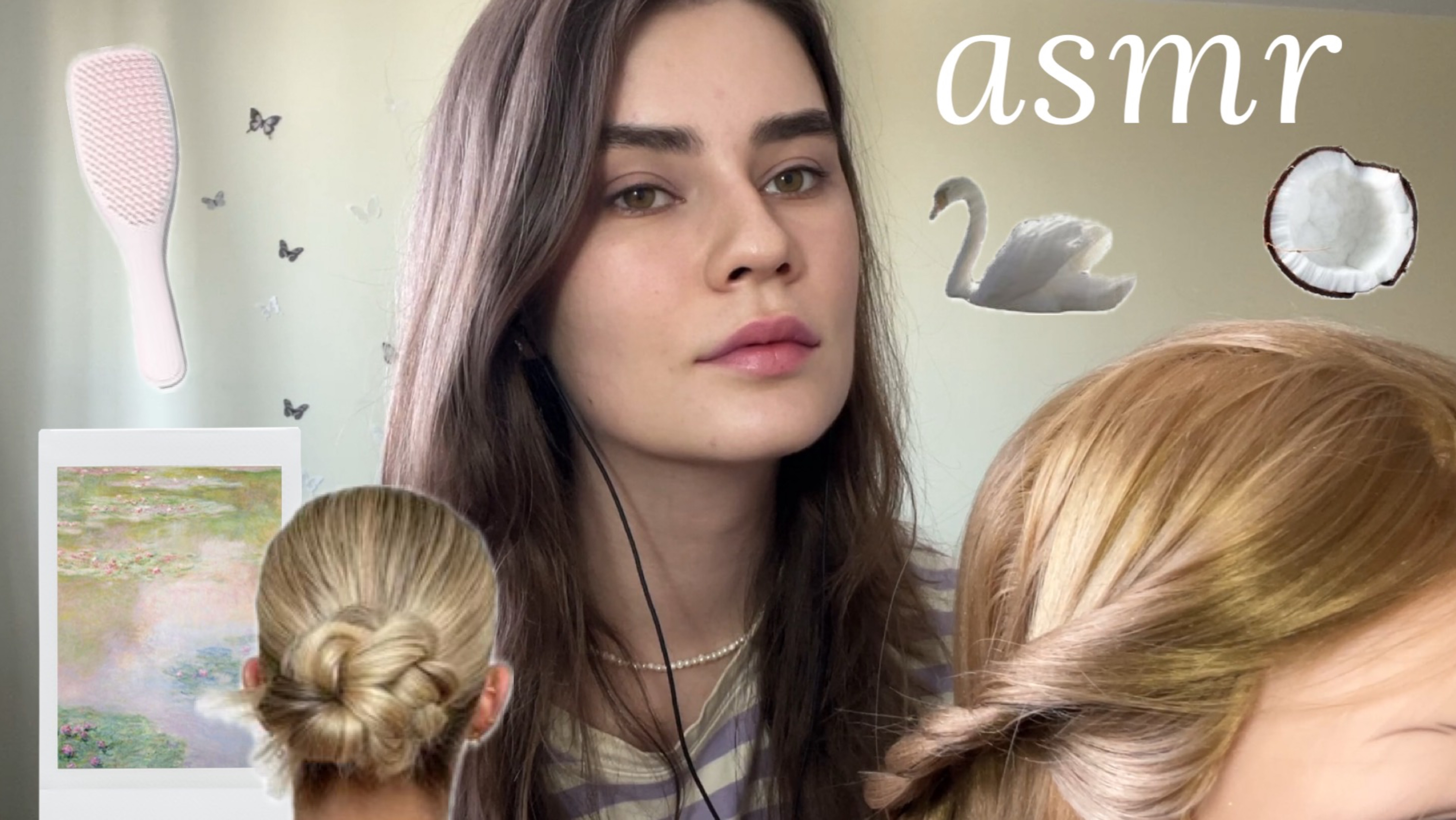LUNA asmr | Расчешу тебя и сделаю прическу👧🏽