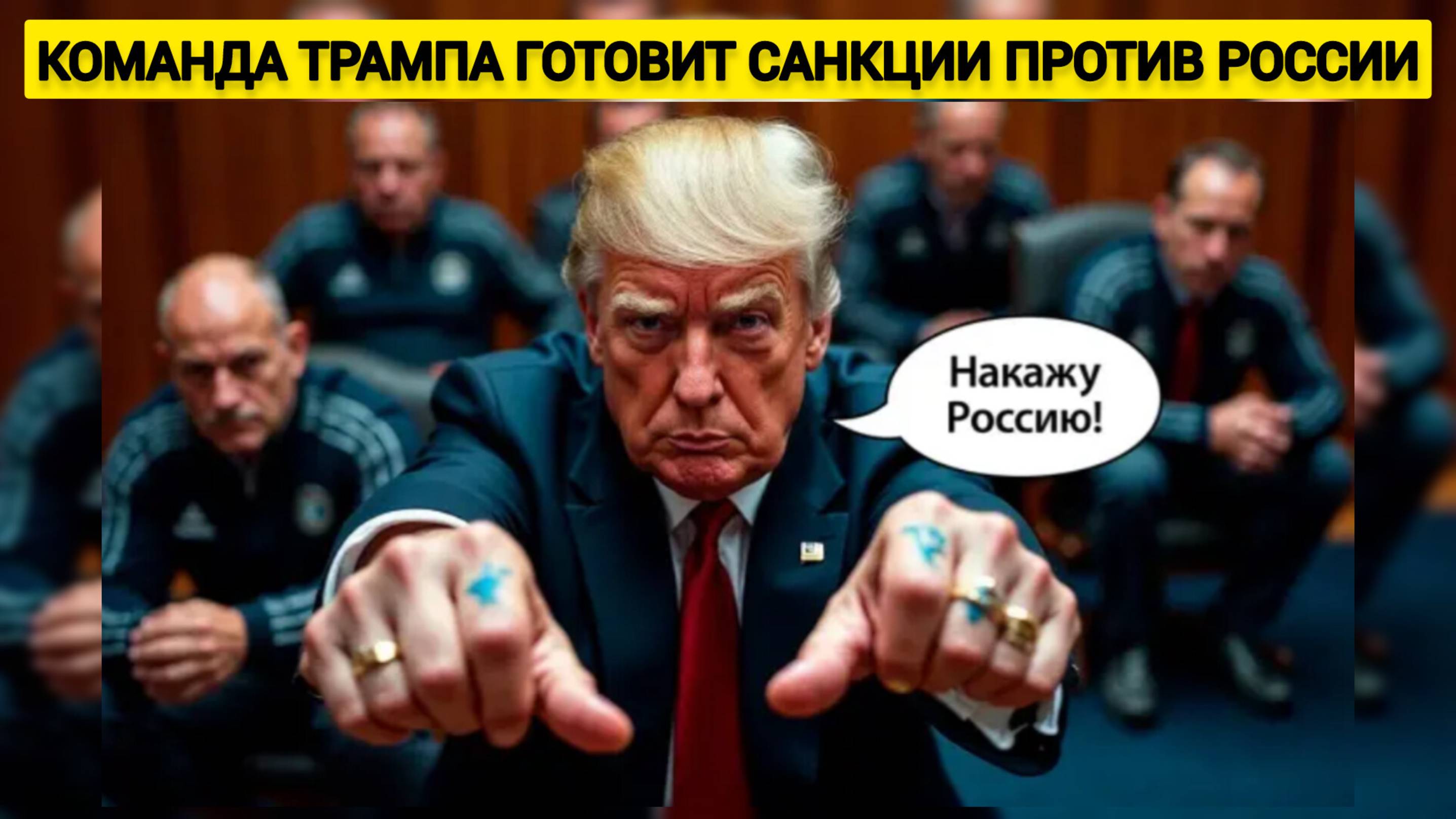 ⚡️Раскол в элите США⚡️ Команда Трампа готовит новые санкции против России