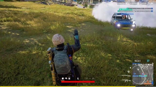 #МоментыPUBG Грамотно Заехал в Топ 1)) Водила @ez_panda_x