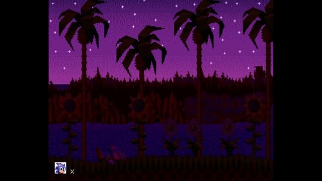 Соник спит,но на фоне играет музыка из Смешариков