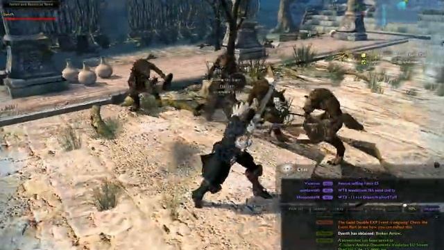 Vindictus EU Slip Dash/Nimble Dash Twin Sword Lann