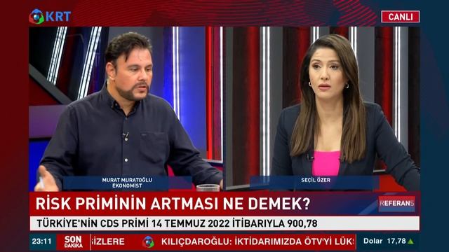 Türkiye'ye Yatırım Yapmak Salaklık Diyorlar! Murat Muratoğlu Seçil Özer Referans KRT TV
