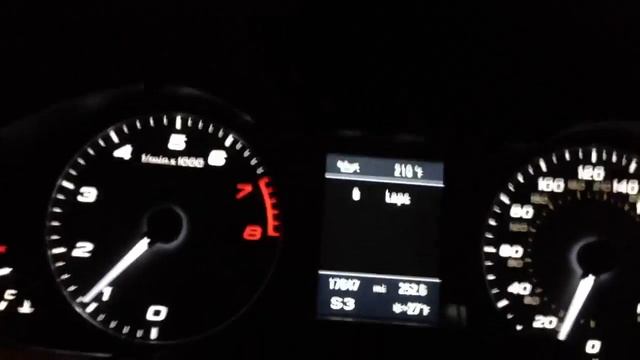 DSG 2012 Audi S4 Pedal Shifting